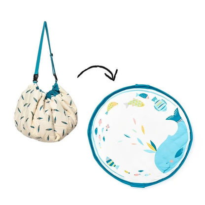 Camera copilului - Salteluţă de joacă/geantă de depozitare, 2 în 1, &quot;Le Voyage d&