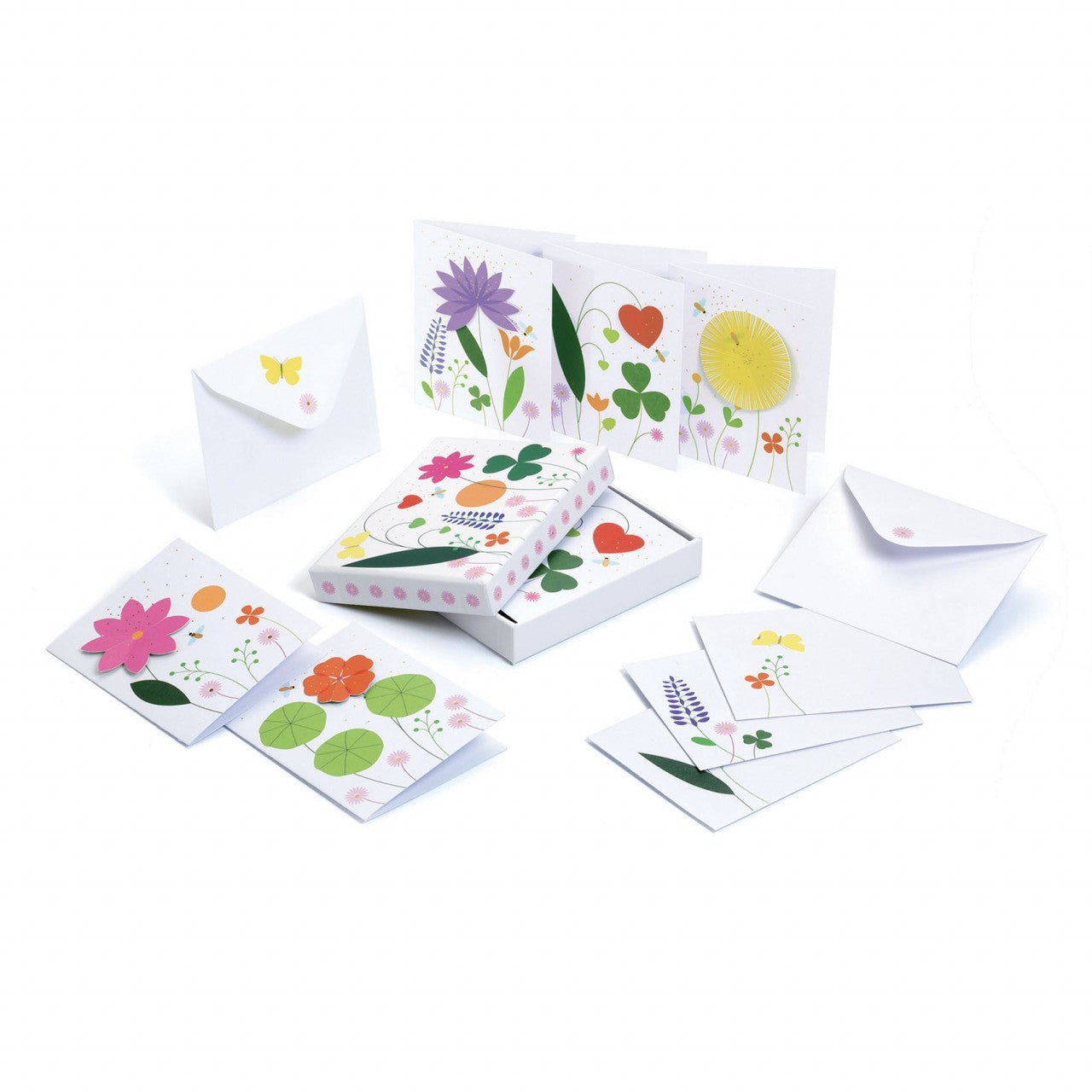 Jucarii creative - Set 10 felicitări Emma | Djeco - 1