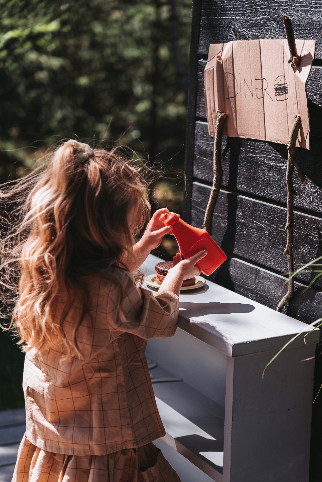 Accesorii bucatarie copii - Set Burgeri pentru copii din BIOplastic fabricat din trestie de zahăr | Dantoy