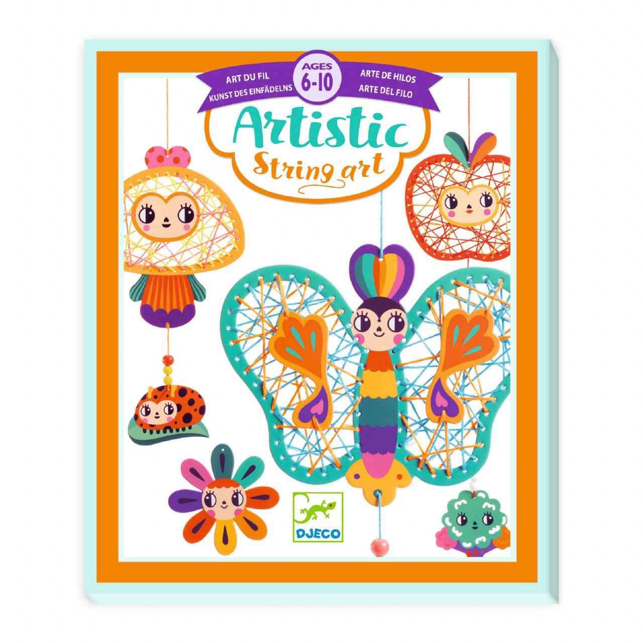 Jucarii creative - Set creativ de cusut, Grădina, 6 - 10 ani | Djeco - 4