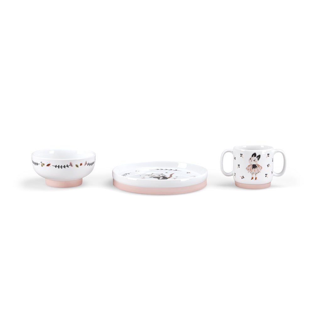 Produse masa copilului - Set veselă din porțelan - Après la Pluie, 3+ ani | Moulin Roty - 4
