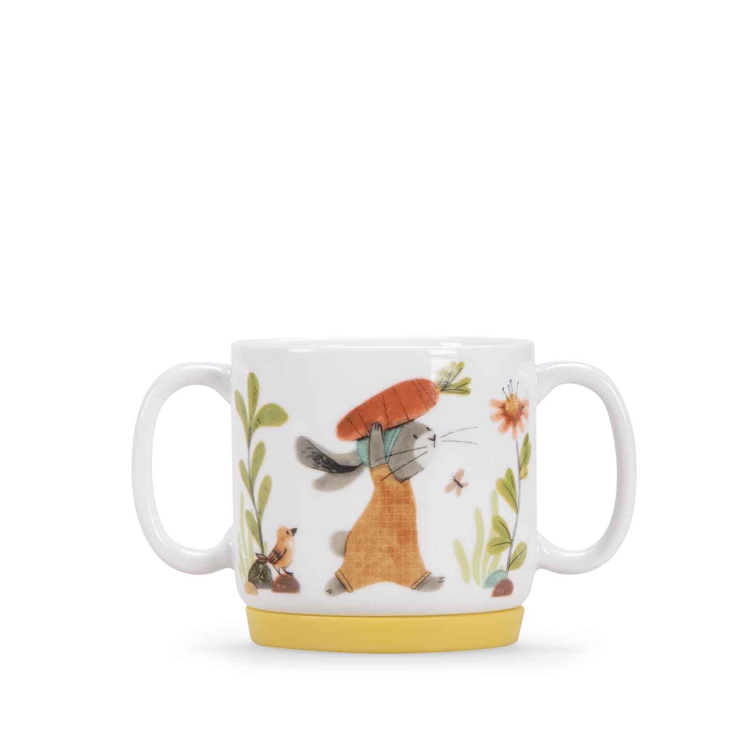 Set de veselă - Set veselă din porțelan, Trois Petits Lapins, 3+ ani | Moulin Roty - 4