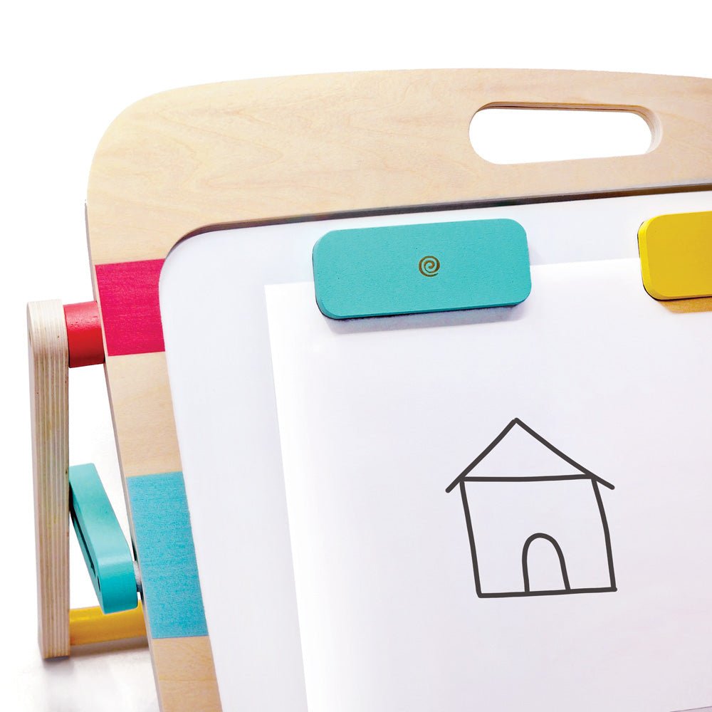 Joc educativ - Tablă cu două fețe Flip &amp; Draw | Svoora - 8