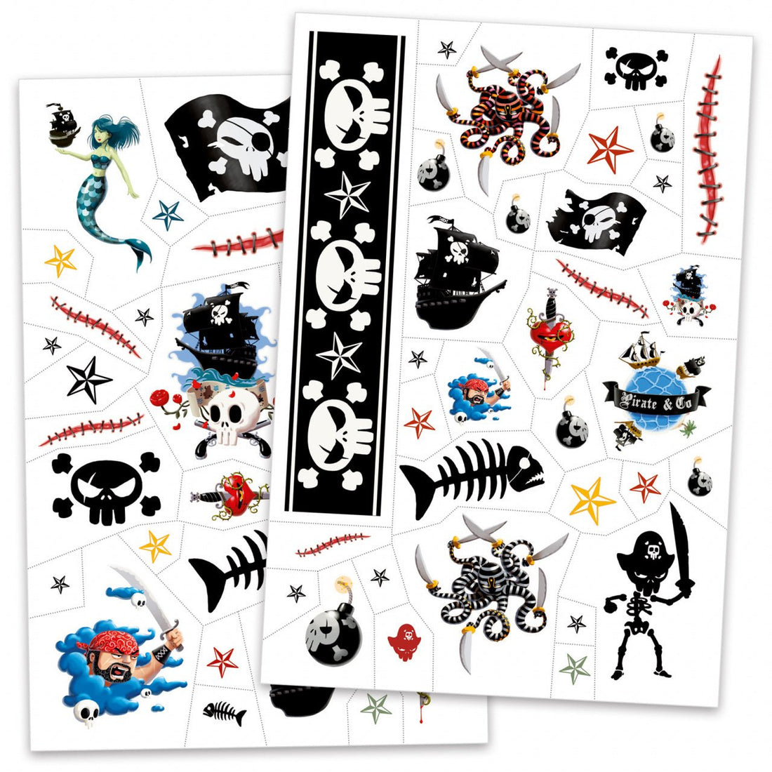  - Tatuaje temporare Pirati | Djeco - 2