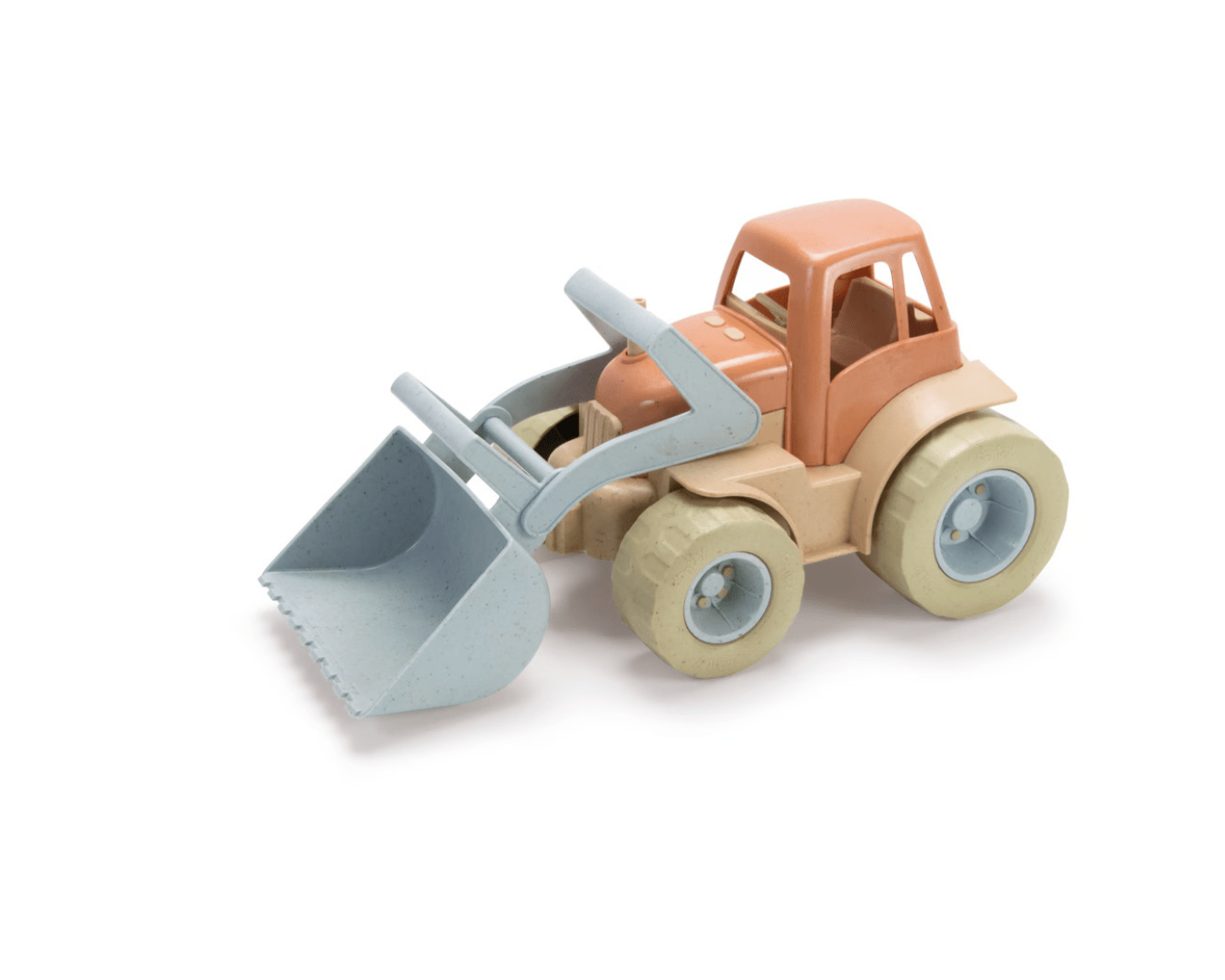 Vehicule de jucărie - Tractor cu încărcător frontal pentru copii, din BIOplastic, 2+ ani | Dantoy - 1