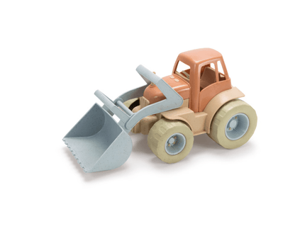 Vehicule de jucărie - Tractor cu încărcător frontal pentru copii, din BIOplastic, 2+ ani | Dantoy - 1