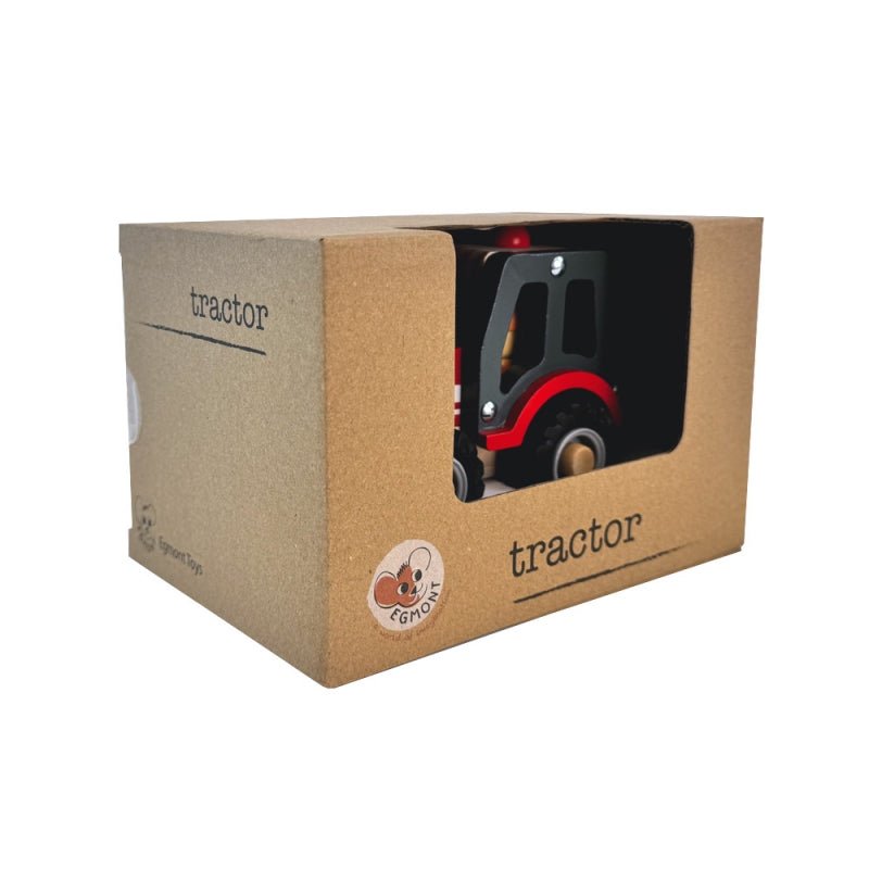 Vehicule - Tractor din lemn pentru copii | Egmont Toys